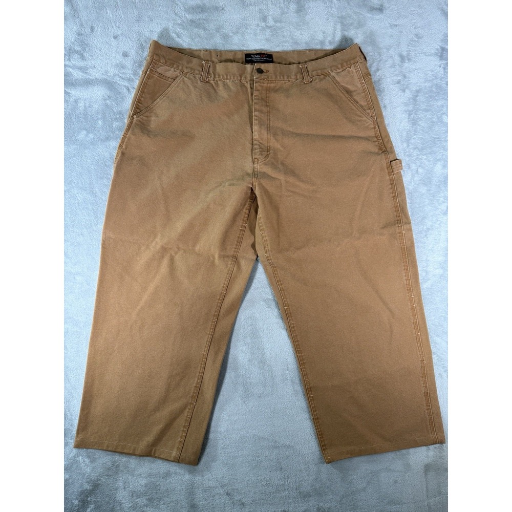 Walls FR Pants Men's 44x25 Brown Flame Resistant Canvas Duck Carpenter Workwear